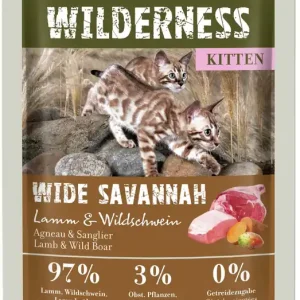 REAL NATURE WILDERNESS Kitten Wide Savanna 85 g Versand Am Gleichen Tag